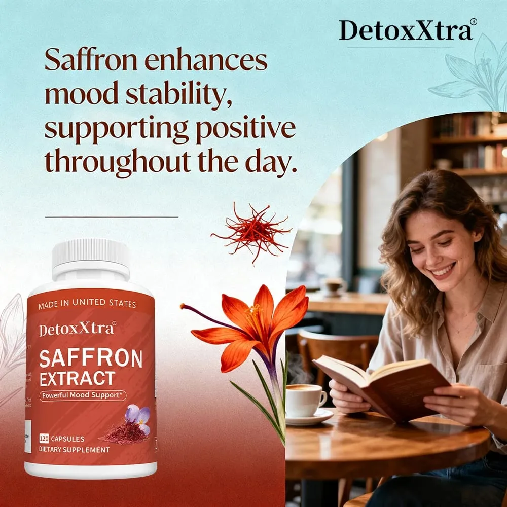 Curcumin Capsules 400mg Plus Saffron and Zinc Relieve Joint and Muscle Fatigue and Benefit Brain Eye and Heart Health