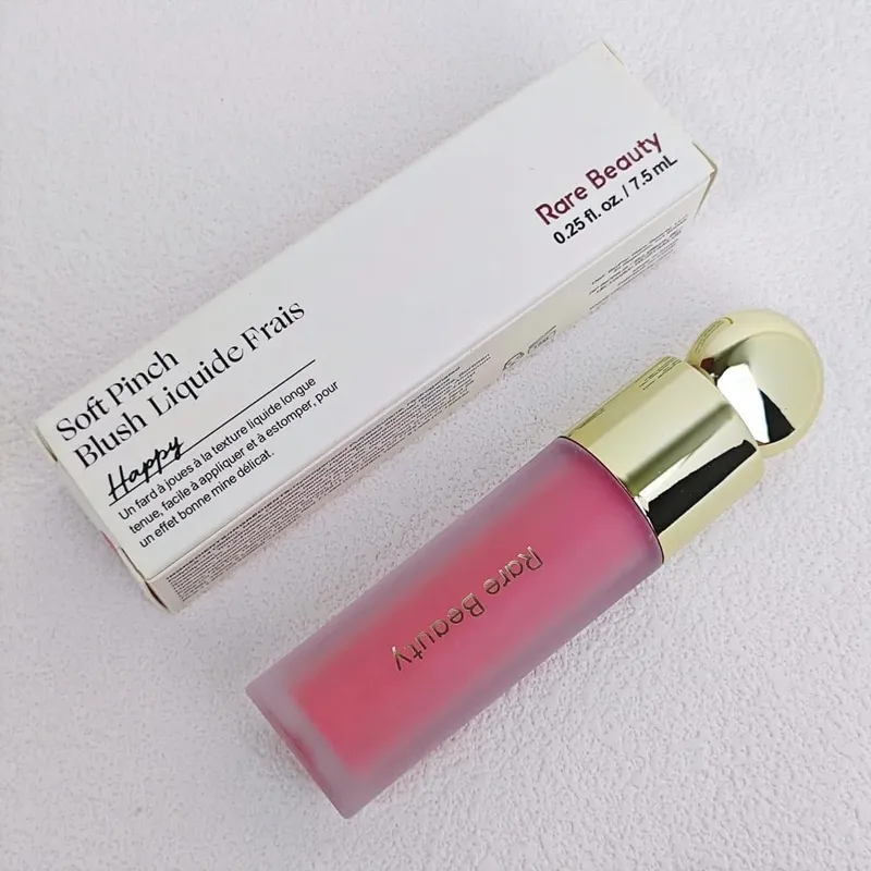Rare Beauty Serene Gentle Mellow Solac Liquid Bronzer Shade Face Contour Smooth Highlight Mirror Lasting Natural Shadow Makeup