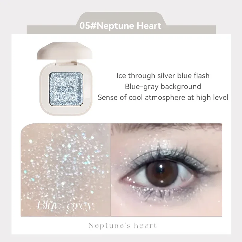 Clear Focus Monochrome Eye Shadow with Mirror Monochrome Eye Shadow Is Suitable for Local Brightening of Eye Makeup