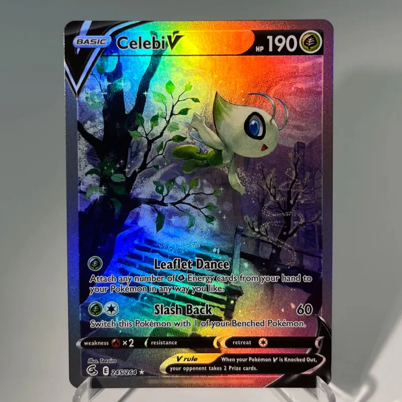 Pokémon GO PKM Cards PTCG6-E GX Rainbow Mewtwo V Dragonite VSTAR Rare Collection Battle Toys Gifts for Hobbies