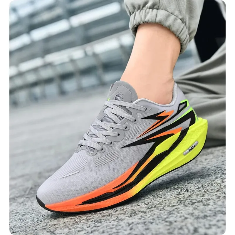 Men Running Shoes Nonskid Sneakers Board Marathon Athletic Sports Breathable Speciality Women's Comfortable Carbon Lightweight — image 6