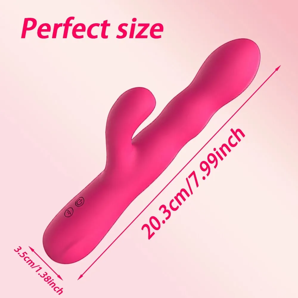 Adult Vibrator for Women Liquid Silicone 21 Speed Frequencies Vaginal Stimulation Suitable for Homosexual Anal Sex