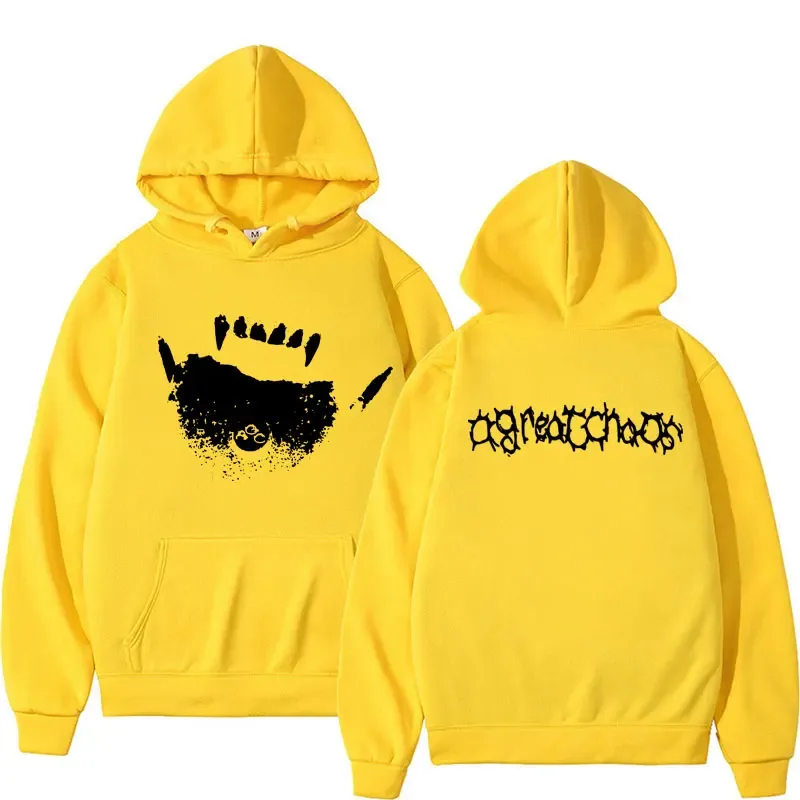 Ken Carson AGC Actual Hate Teen X Vamp Hoodie Harajuku Fashion Trend Y2K Sweatshirts Men Women Chaos Opium Merch Hoodie