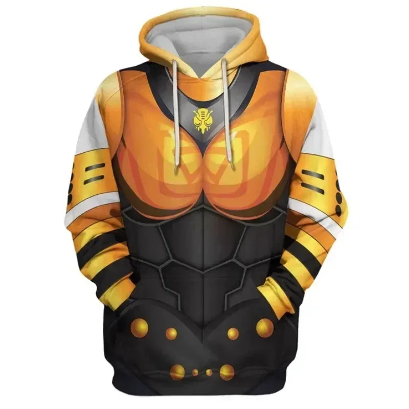 Bandai Brand's New 2026 Autumn-winter Collection Features A Stylish Cosplayer Men's Hooded Sweatshirt Inspired By Transformers