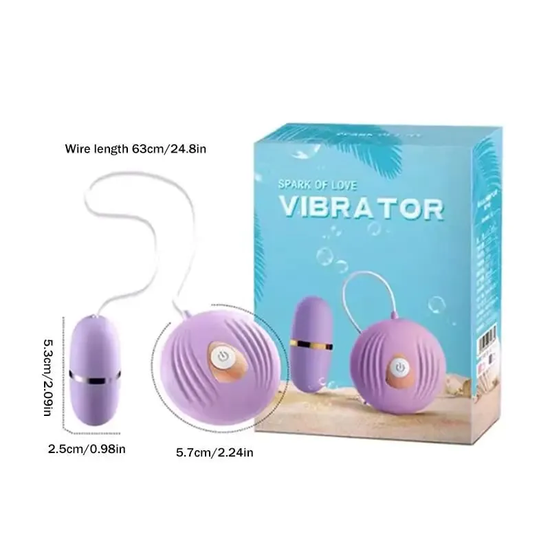 Vibrator til kvinder sexlegetøj til kvinder onanerer 7 hastigheder batteri Vandtæt lille skal G-punkt massager Vibrerende æg
