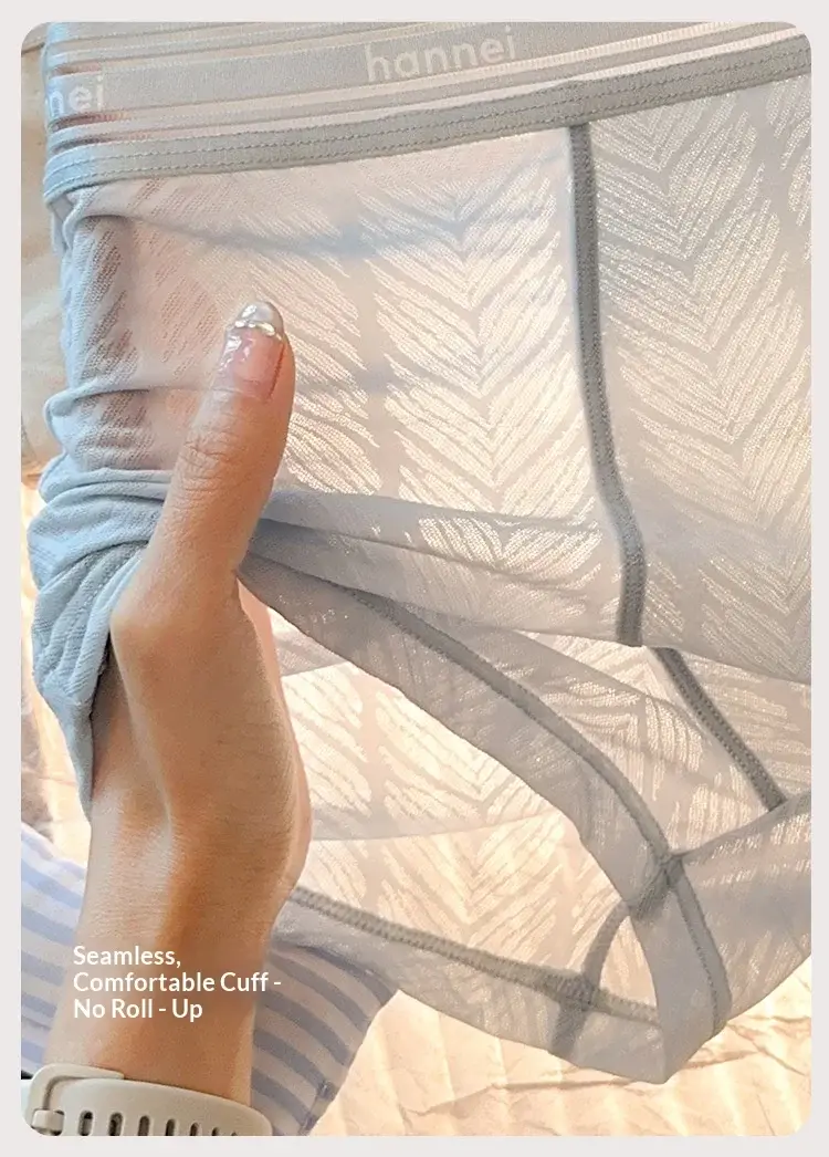 Bagong Kasuotang Panlalaki sa Tag-init, Panlalaking Boxer Brief, Plus Size na Breathable Underwear, Manipis na Maluwag na Panlalaking Kumportableng Solid na Kulay na Short