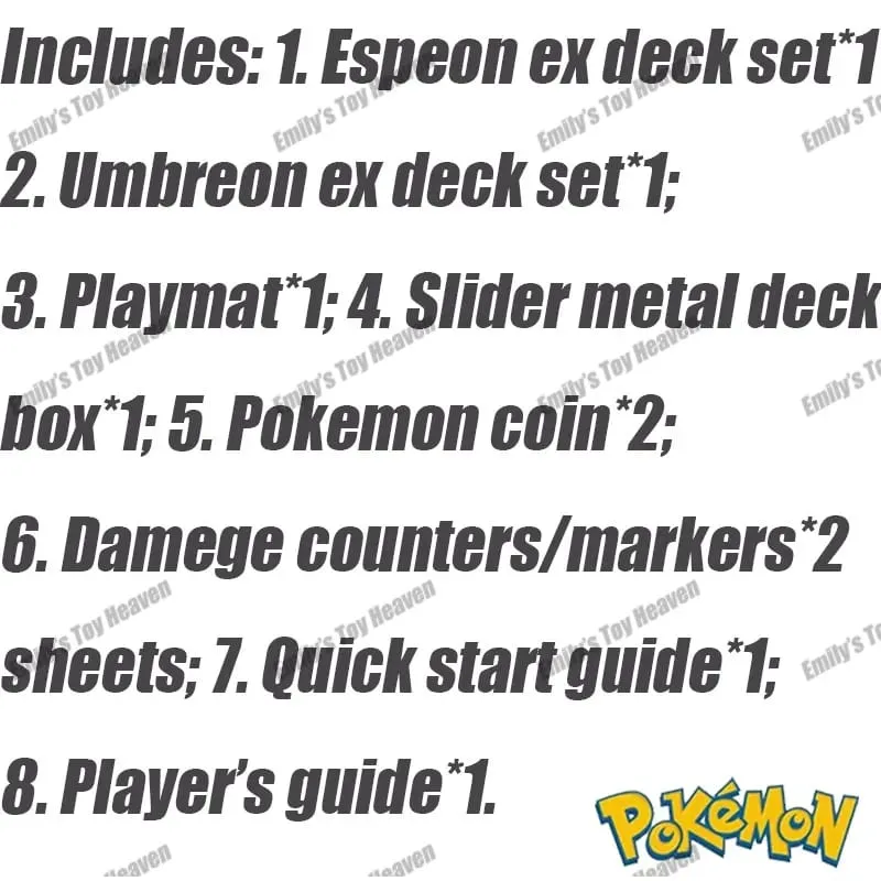 Pre-sale New Authentic Traditional Chinese Pokemon 30th CELEBRATION Espeon Umbreon Deck Set PTCG Collectible Cards Gift