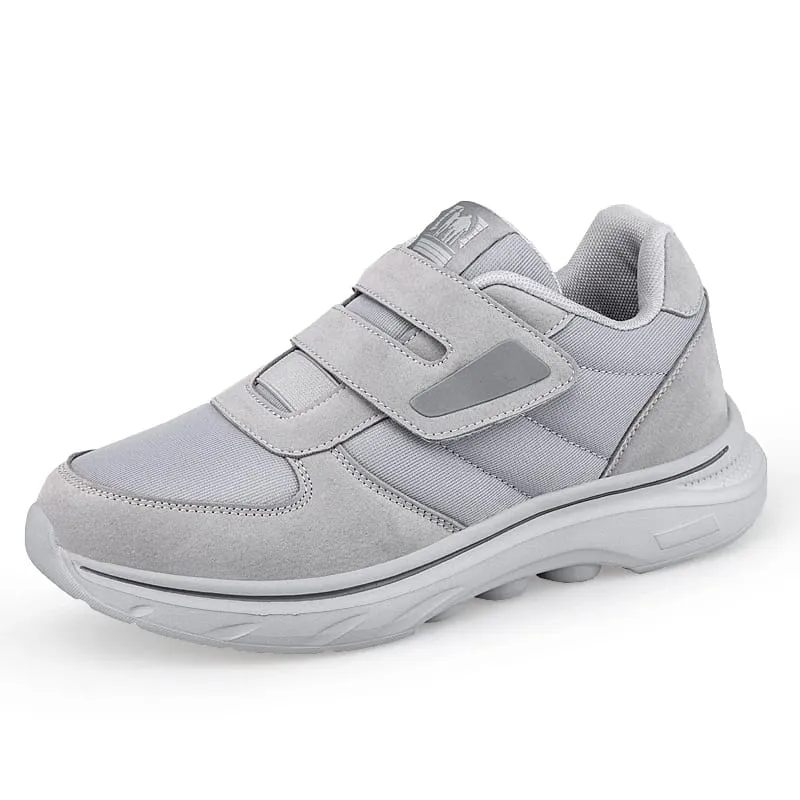 Men's Diabetic Shoes for Elder Orthopedics Feet Swollen Adjustable Walking Shoe Casual Sneakers Elderly Foot Pain Relief