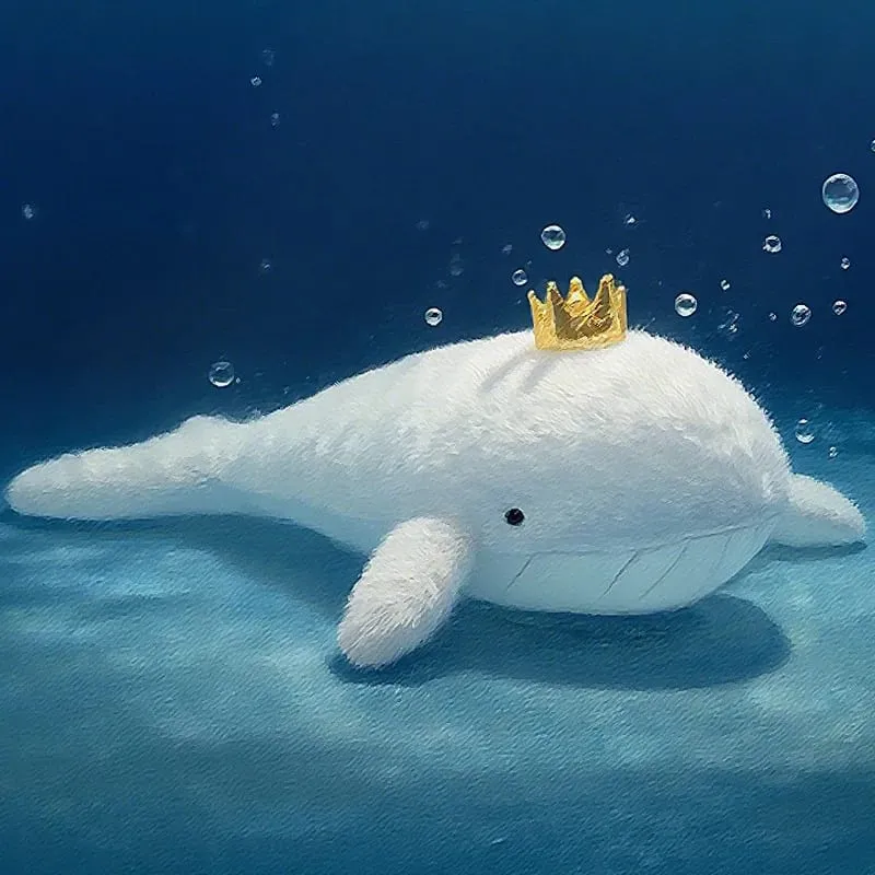 60cm Cute Beluga Whale Plush Toys Super Soft Plush Throw Pillow Skin-friendly Sleep Companion Decorative Ornament Gift For Child