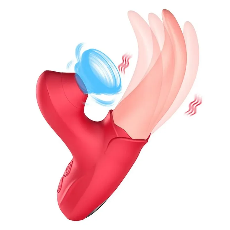 20 Mode Clit Sucker Tongue Licking Vibrator Nipple Clitoris Oral Sex Stimulator G spot Massager Masturbator Erotic Adult Sex Toy — image 9