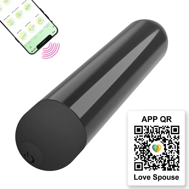 Kraftig Bullet Vibrator APP Bluetooth Control Klitoral G Spot Stimulation Massager Mini Anal Pussy Stimulator Sexlegetøj til kvinder