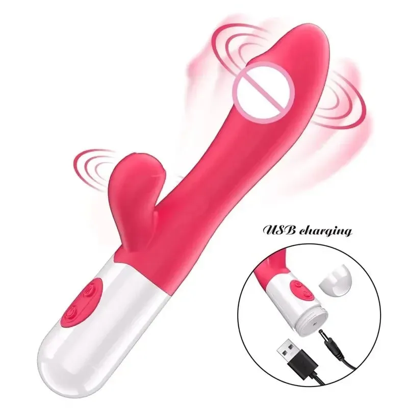 Sex Toys Vibrator Telescopic/Rabbit/Finger Digging G Spot Powerful vibrating AV Magic Wand Clitoris Stimulator Dildo Masturbator