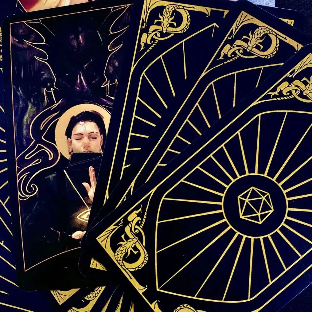 10.3*6cm The Dungeons Dragons Tarot 78 Pcs Cards
