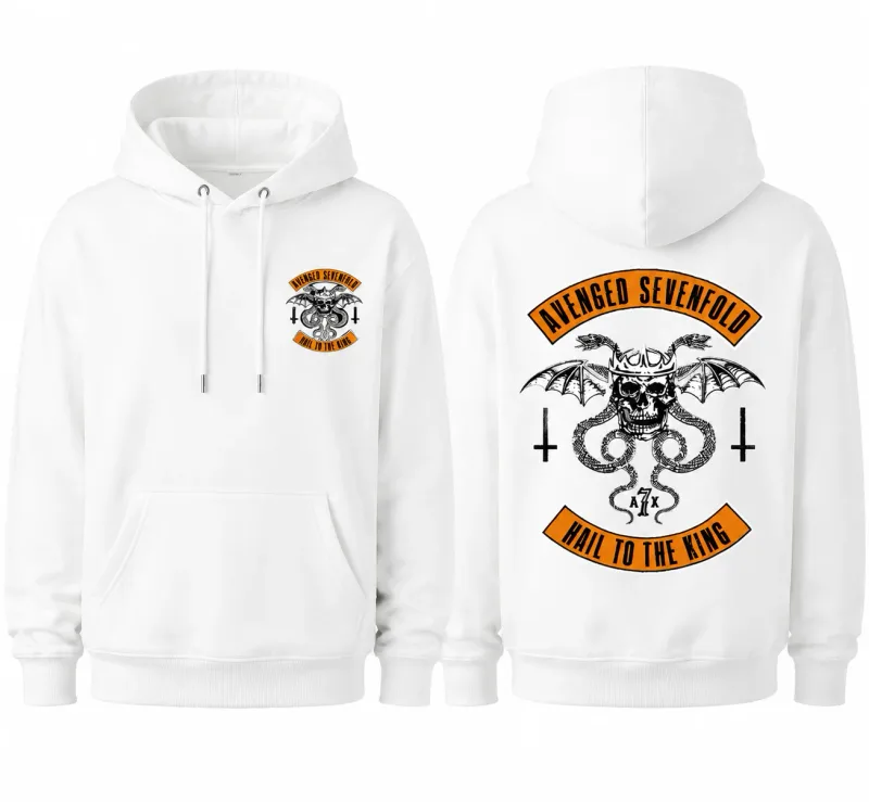 Avenged Sevenfold Pure Cotton Hoodies Men Women Fashion Casual Sportswear Streetwear Men's Sweatshirt Hoodie Harajuku One Piece