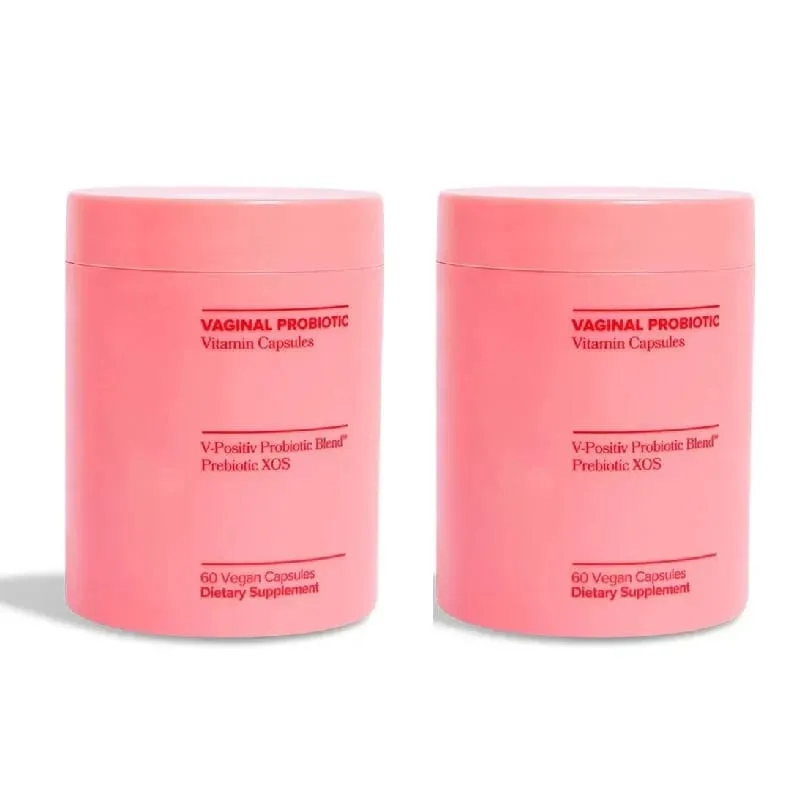 Women's Vaginal Probiotic Vitamin Capsules Support Urinary Tract and Vaginal Health Lactobaccilus & V-Positiv Probiotic Blend