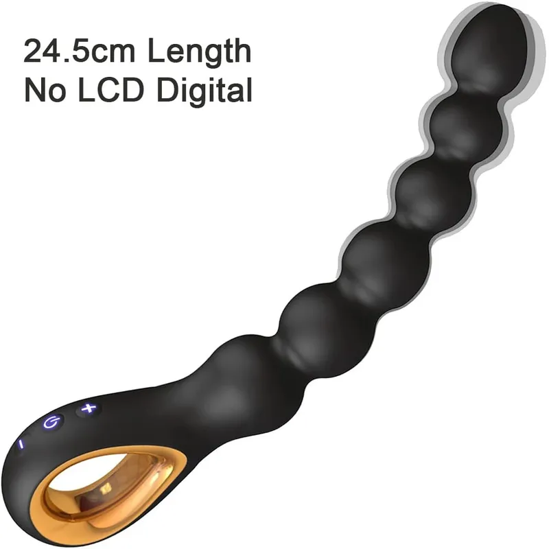 Vibrating Anal Beads Anal Balls for Men Butt Plug Prostate Massager for Gay G-Spot Vagina Vibrator for Women Adult Goods Sex Toy