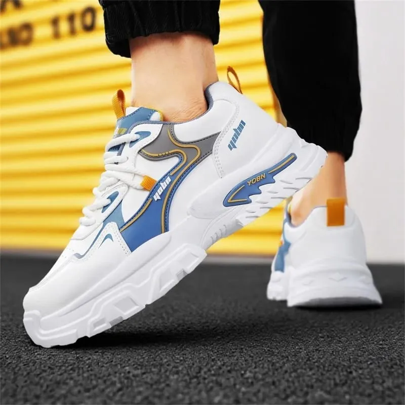 Chunky sneakers four season breathable lightwight outdoor casual walking shoes fashion soft sole sports running shoes board shoe