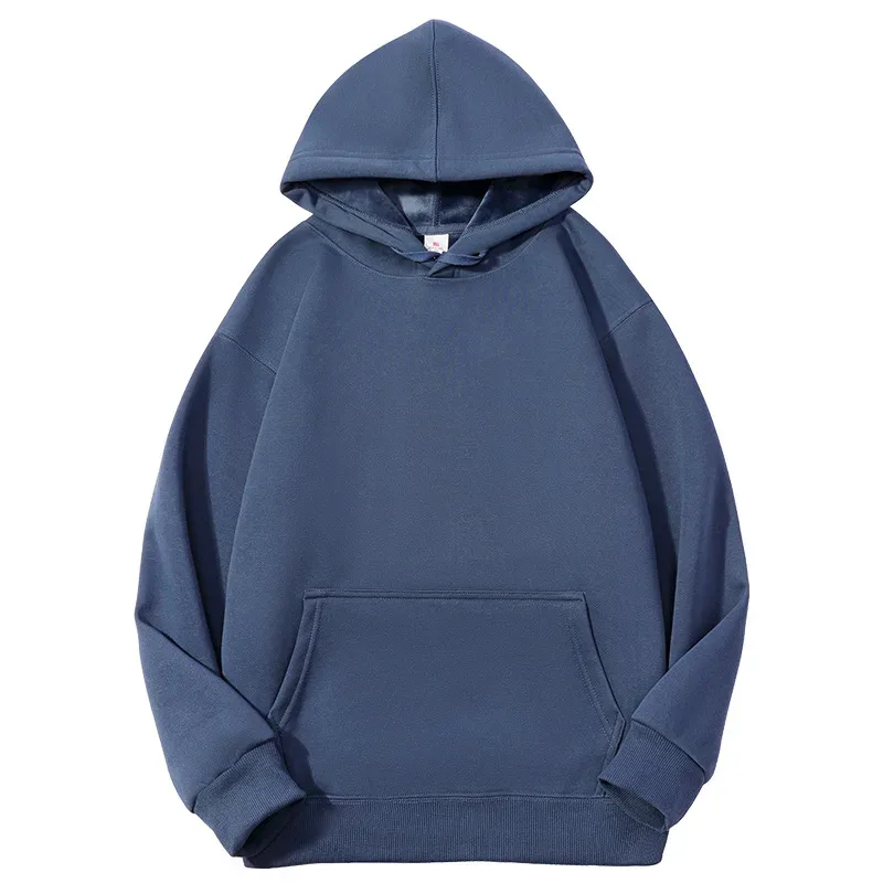 Customize Your Brand Logo Autumn Winter Mens Hoodies High-quality Heavy Weight Cotton Sweatshirt DIY Team Clothing Customization