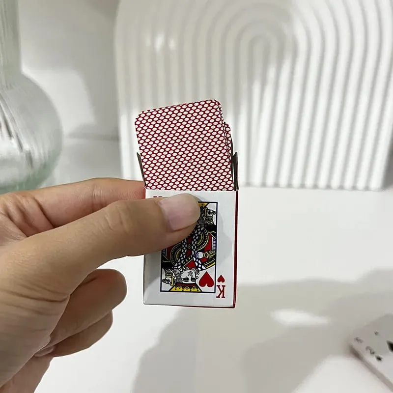 5PCS Mini Poker Playing Cards Festival Party Board Games For Teens Adults Travel Fun Juegos De Mesa Divertidos Para La Familia