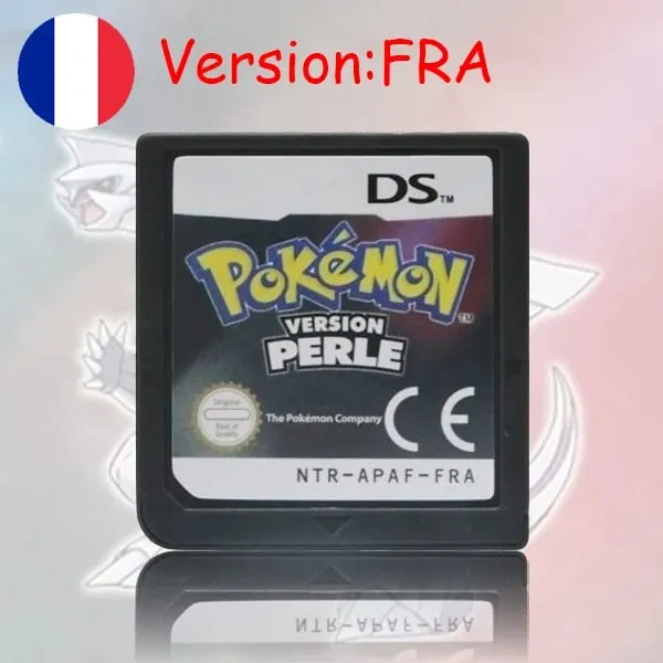 USA EUR FRA ITA NOE AUS ESP NDS Game Cartridge Pokemon Black White Platinum HeartGold SoulSilver for DS 2DS 3DS Console