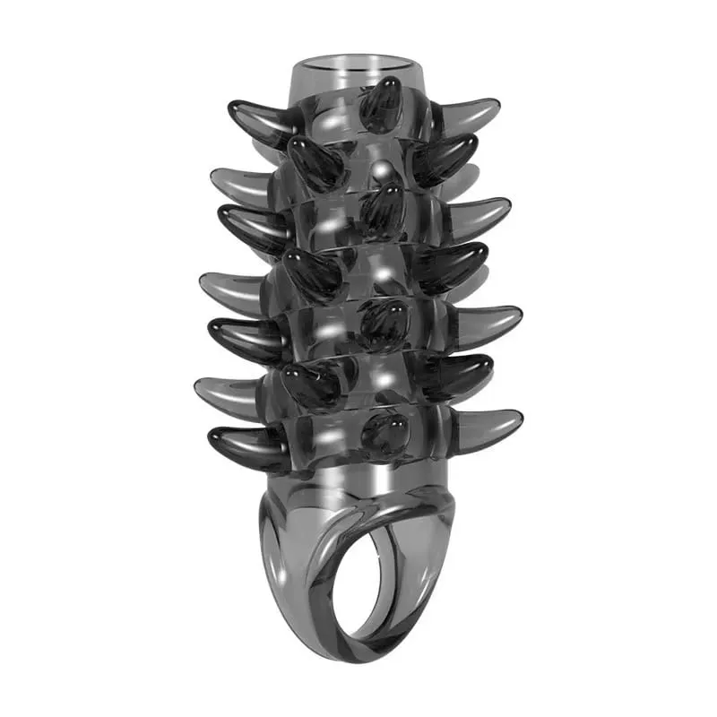 Soft Elastic Penis Extension Sleeve Delayed Ejaculation Condoms Cock Extender Increase Dick Sleeves Adult Sex Toys For Men — image 8