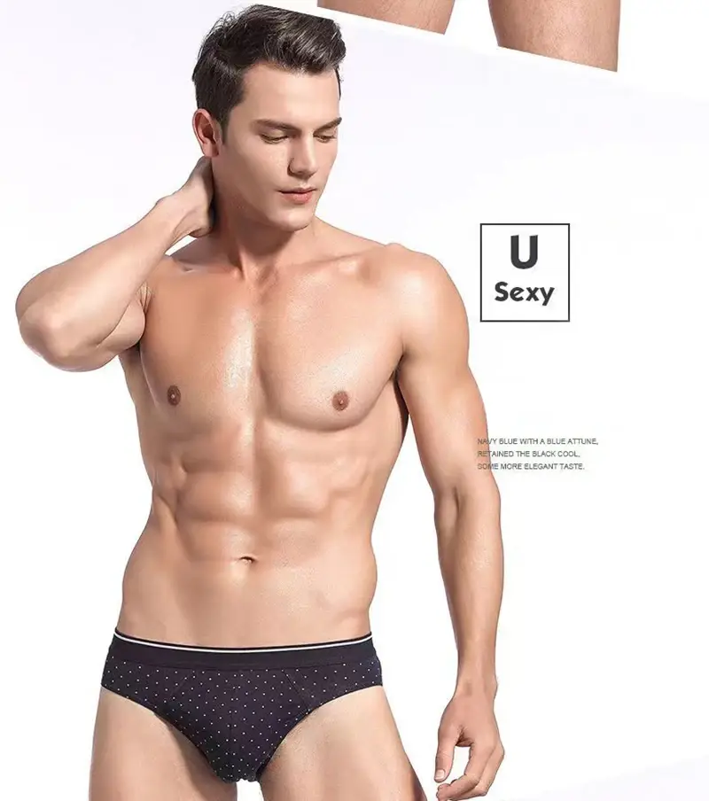 4 pçs/lote cuecas masculinas lingerie sexy calcinha masculina de algodão respirável cueca listrado calcinha lotes por atacado