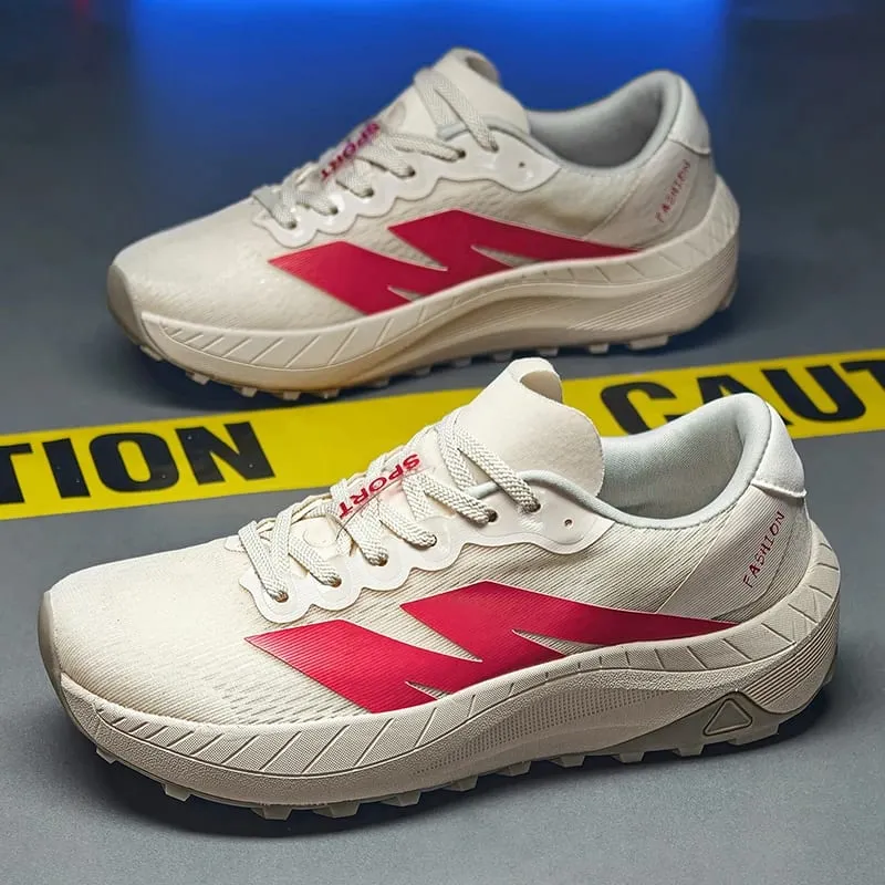 Men Outdoor Trail Running Shoes Breathable Wide toe Sneakers Non‑Slip Woman Casual Sports Shoes Trekking Off‑Road Jogging Shoes