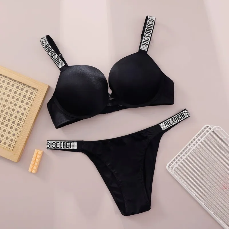 V النساء الدانتيل رفع Bralette سلس مريحة للتنفس الملابس الداخلية المنزل ارتداء مجموعة الملابس الداخلية مجموعة الملابس الداخلية مجموعة حمالة الصدر اللباس الداخلي مجموعة