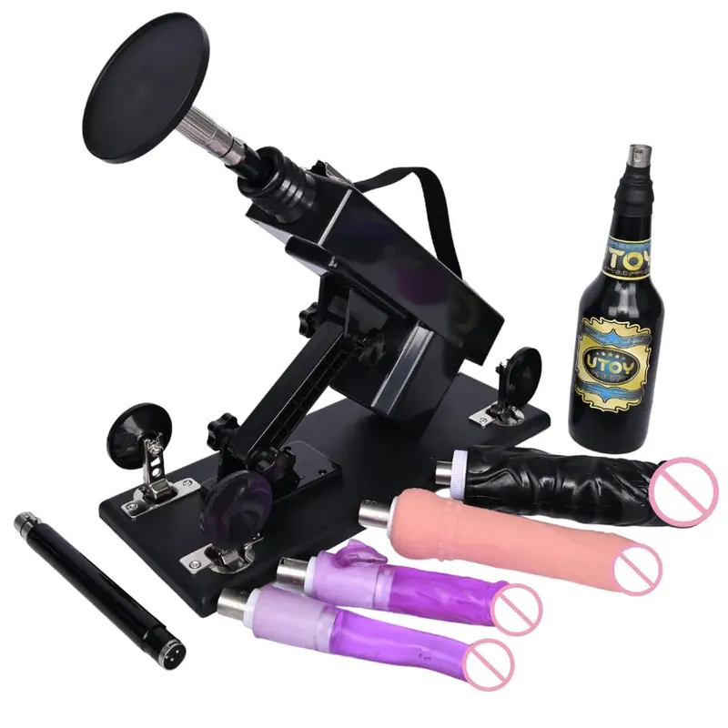 Mga Sikat na Sex Machine para sa Babae na Nag-masturbate Pumping Sex Gun Adjustable Speed ​​Love Machine para sa mga Babae，Mga Laruang Pang-Sex