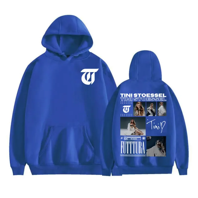 Tini Stoessel Futtura Album Tour 2025 Hoodies Men Women Clothing Fashion Aesthetic Sweatshirts High Quality Fleece Casual Hooded