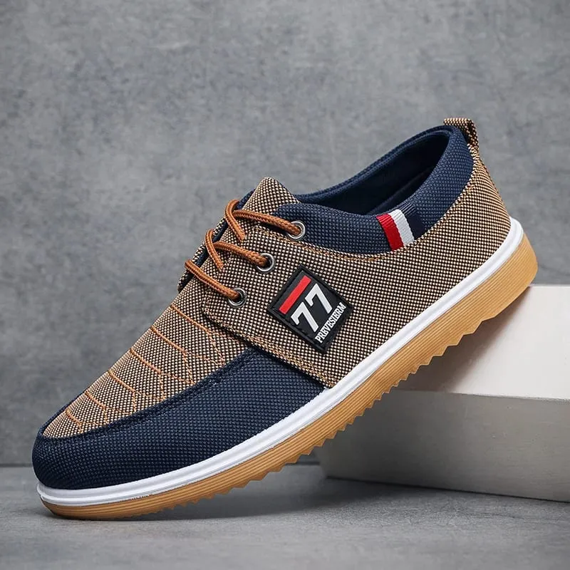 2025 nuevos zapatos de moda para hombres zapatos deportivos casuales cómodos y versátiles de punto — image 6