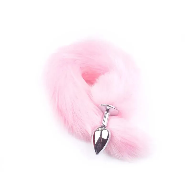 Fox Tail Anal Plug Sex Anal Toy Butt Plug For Women Adult Sex Toy Stainles Steel Anal Plug Smooth Butt Plug Cosplay Sex Toy