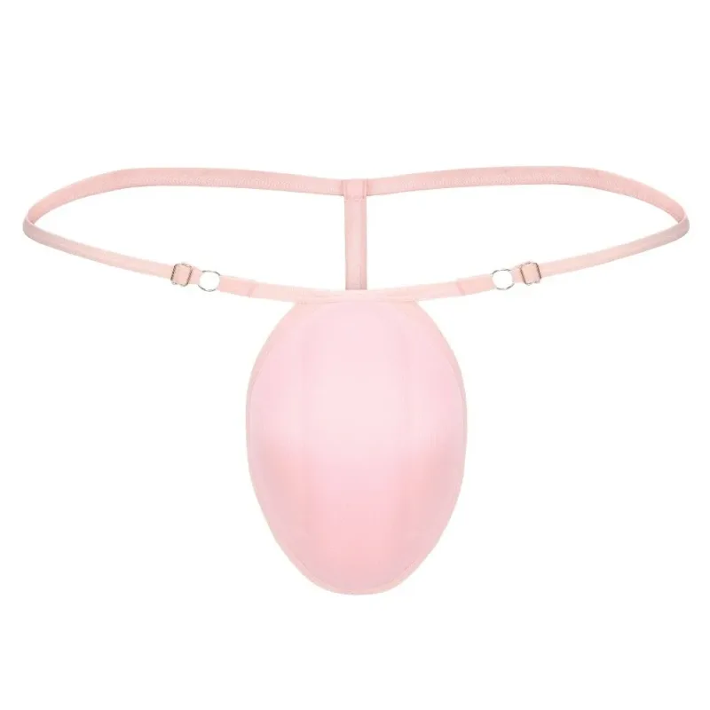 Tangas con almohadilla de esponja y espalda en T para hombre, calzoncillos acolchados frontales ajustables en 3D, ropa moldeadora de cintura baja sin costuras, accesorios para bragas — image 17