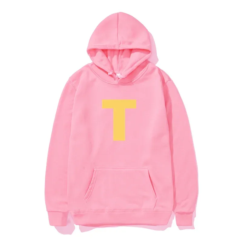 Autumn Winter Cartoon Character Print Men's Hoodies Alvin And The Chipmunks Pullover Fashion Solid English Sweatshirt Streetwear