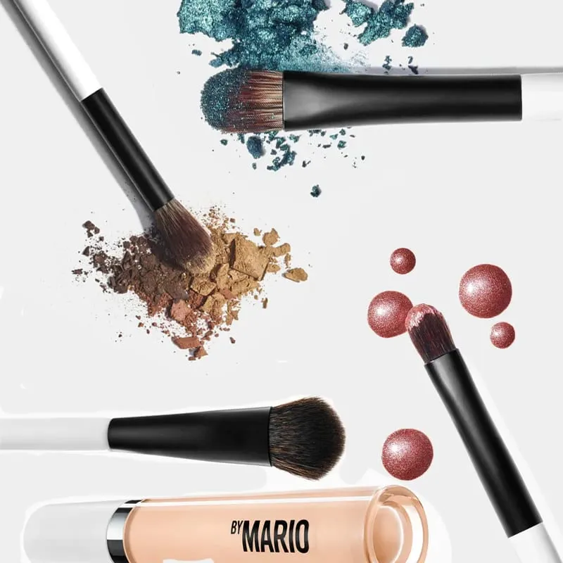 Soft Fiber Hair Cosmetic Brush Set - F1-F4 E1-E6 Series Makeup Brushes for Highlight Blush Ambient Glow - Premium Quality