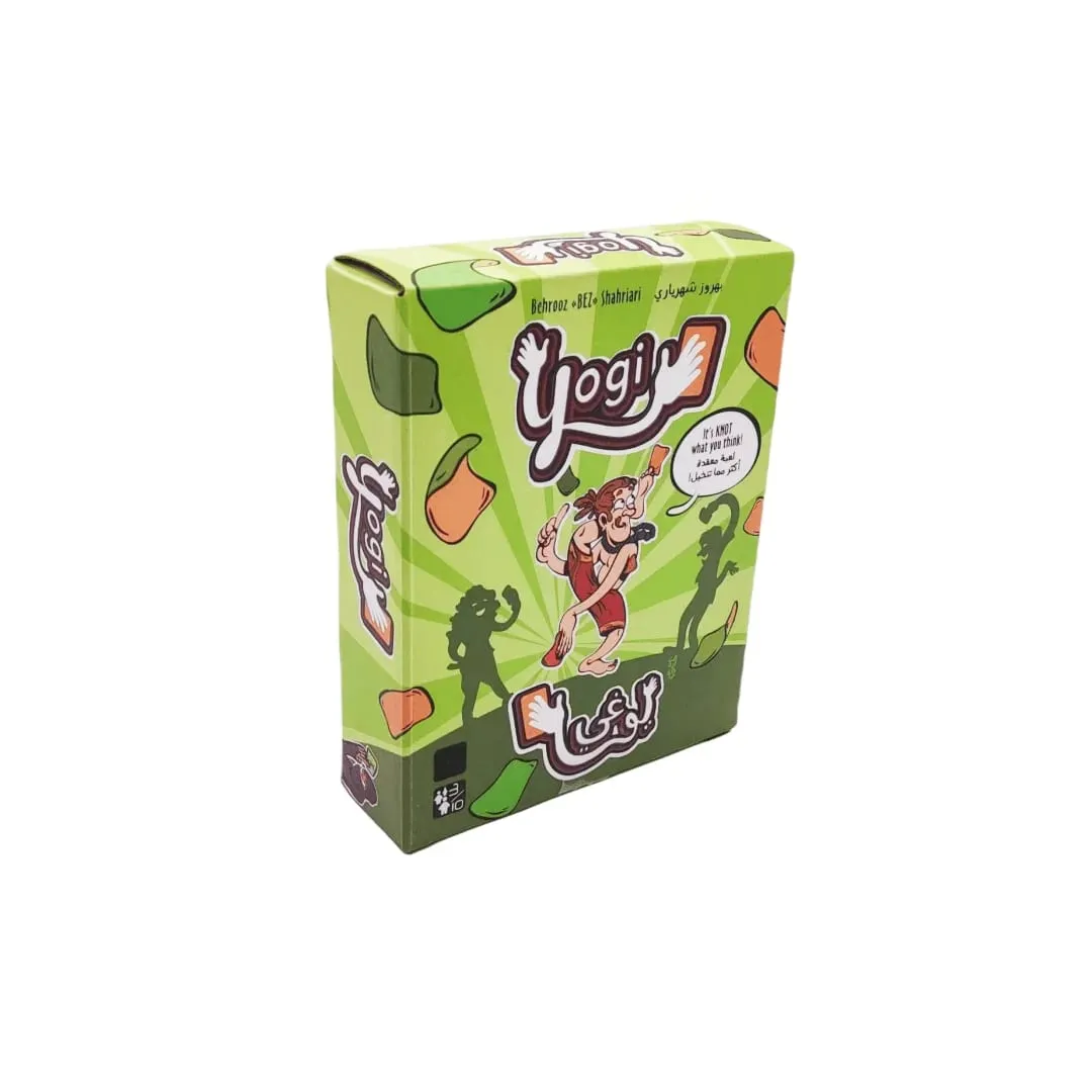 《Yogi: Fun Physical Interaction Card Game》 – A Zany Arabic Card Game of Wild Upper-Body Contortions (Yoga-Inspired Silly Moves)