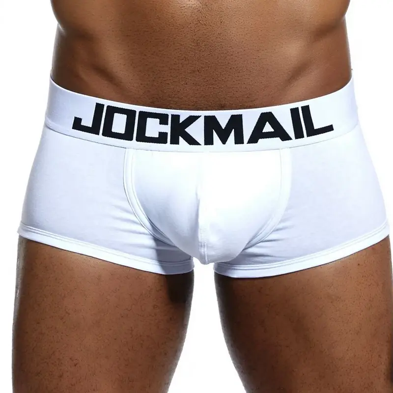 Male Panties Breathable Boxers Cotton Sexy Men Underwear U convex pouch Gay Underpants Printed 17 models boxershorts