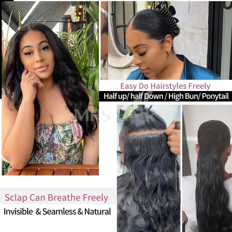 Body Wave Tape In Human Hair Extensions Remy Tape Hair Extensions Skin Weft Natural Hair Extensions Body Weavy 26 Inch