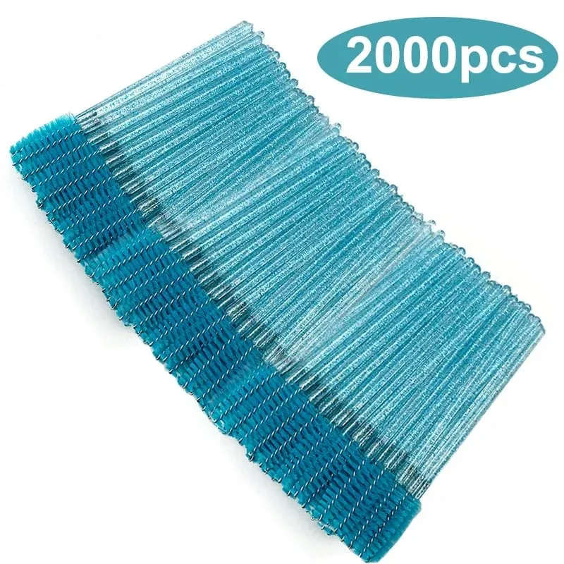 Wholesale 50/1000/2000pcs Spoolies Brush Mascara Wands Wholesale Eyebrow Lash Cleaning Brushes Applicator Makeup Tools Eyelash — image 11
