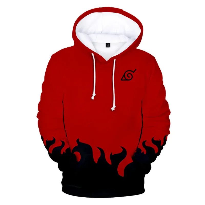 Bandai Naruto 3D Anime Hoodie – เสื้อผ้าผู้ชายแนวสตรีทคอสเพลย์ฮาราจูกุและสไตล์ Y2K – อินเทรนด์และสะดวกสบาย