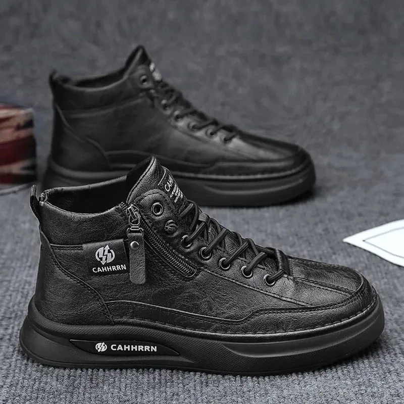 Herren-Sneaker, High-Top-Loafer, Skateboard, Sport- und Freizeitschuhe für Herren, Herren-Sneaker, rutschfest, weich und bequem, neu