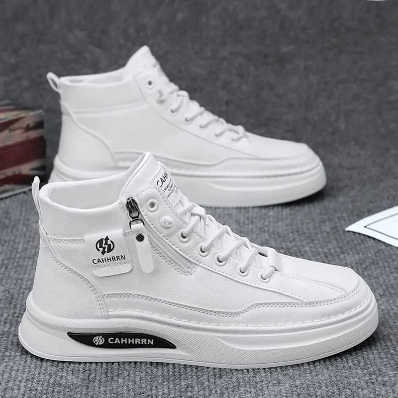 Herren-Sneaker, High-Top-Loafer, Skateboard, Sport- und Freizeitschuhe für Herren, Herren-Sneaker, rutschfest, weich und bequem, neu