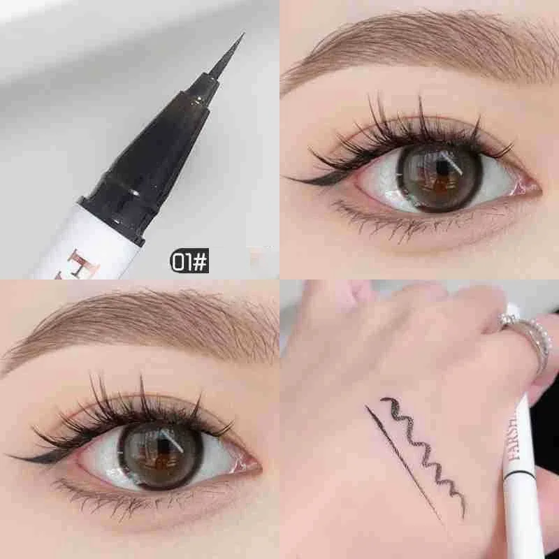 12 Colors Waterproof Eyeliner Pen Ultra-Fine Tip Liquid Eyeliner Long-Lasting Eye Liner Quick-Dry Colorful Makeup for Cosplay — image 9