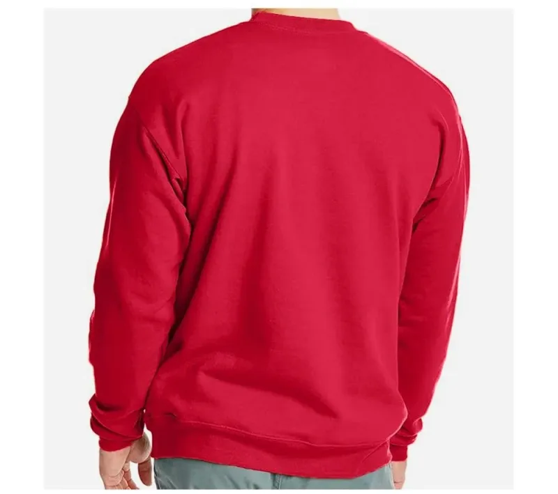Powerhouse Gym Letter Printing Men Sweatshirts Winter Fleece Warm Hoodie Korean Loose Crewneck Pullovers Hip Hop Male Clothes