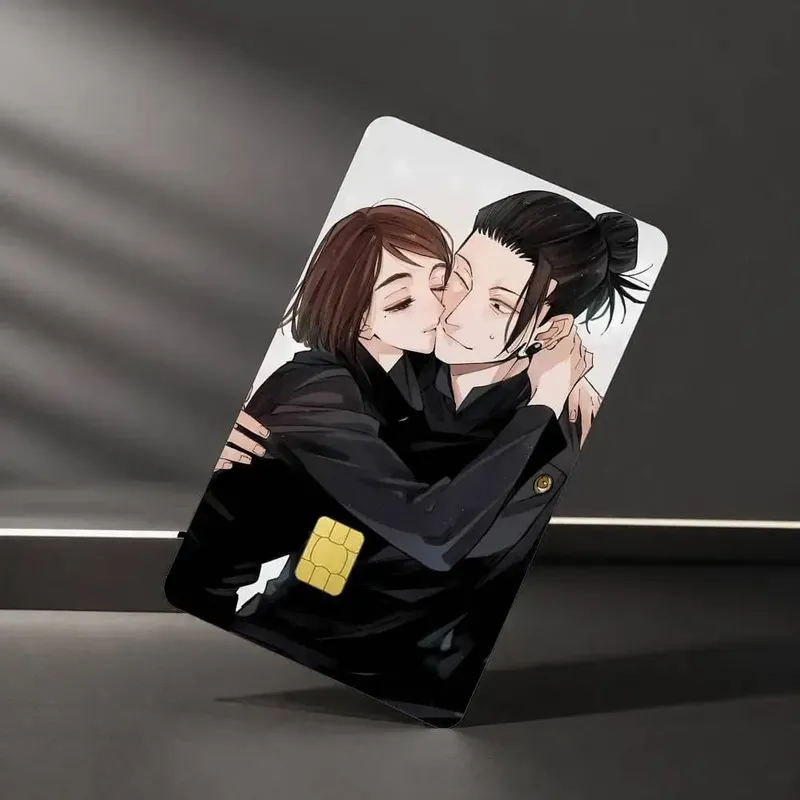 GetoShoko S-Suguru Geto S-Shoko Ieiri Sticker Film Tape Skin for Credit Card Debit Card Waterproof Stickers