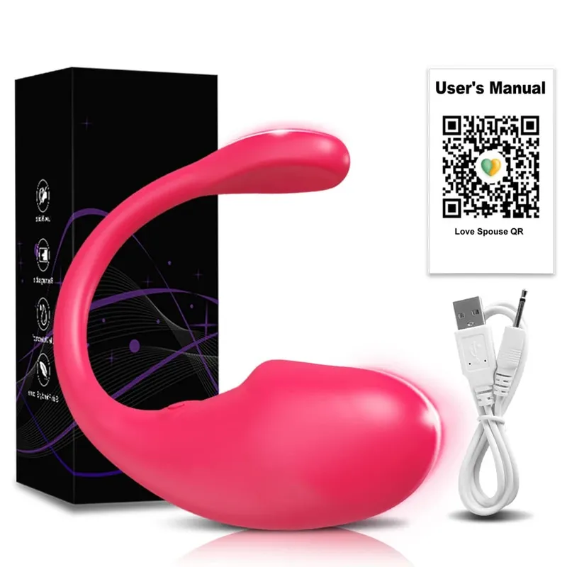 APP Control Vibrating Love Egg Women Panties Vibrator Wearable Vagina G-Spot Stimulator Adult Interaction Sex Toy for Couples