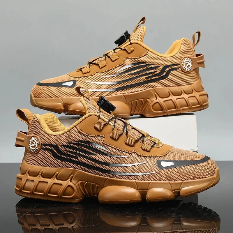 (No Steel Toe) Men's Outdoor Casual Shoes Sneakers Suitable for Hiking Walking Casual Sneakers for Gifts