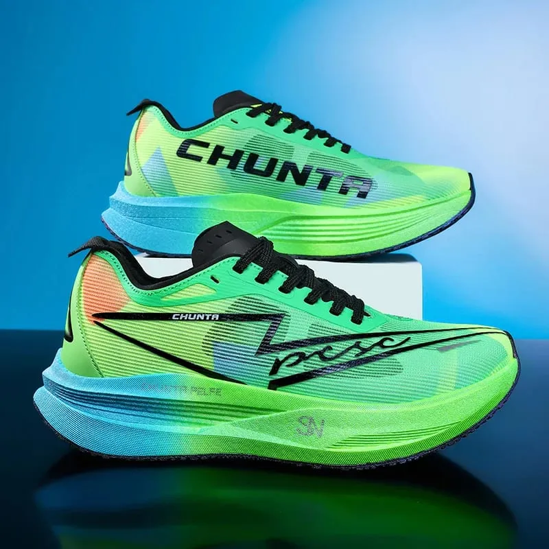 Men Marathon Running Shoes Carbon Plate Outdoor Sports Tenis Breathable Lightweight Woman Comfortable Training Athletic Sneakers