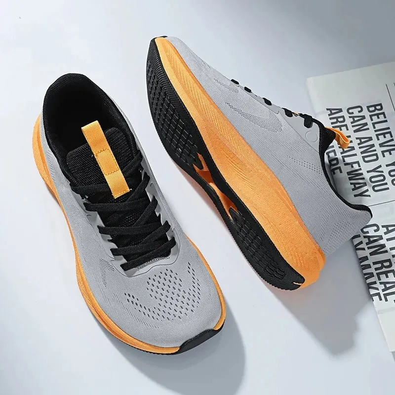 Men's Wide-Fit Running Shoes Comfort Walking Sneakers for Womens Unisex Breathable Mesh Anti-slip CushioningTraining Shoes