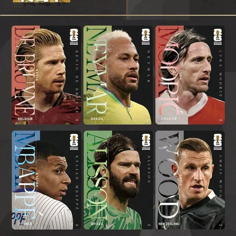 2026-os labdarúgó-világbajnokság hivatalos futballkártya Panini Soccer Star Collection Limitált kártyák Szurkolói Születésnapi Szuvenír Ajándék